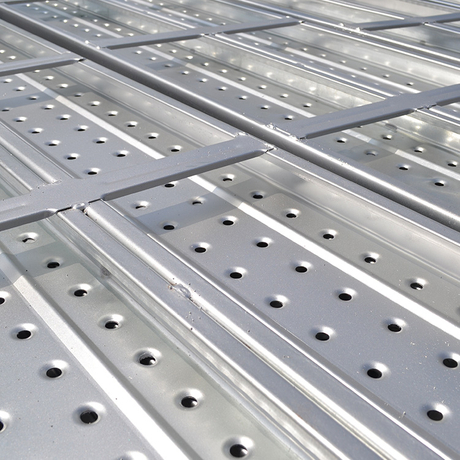 Galvanized Scaffolding Metal Plank Working Platform Construction