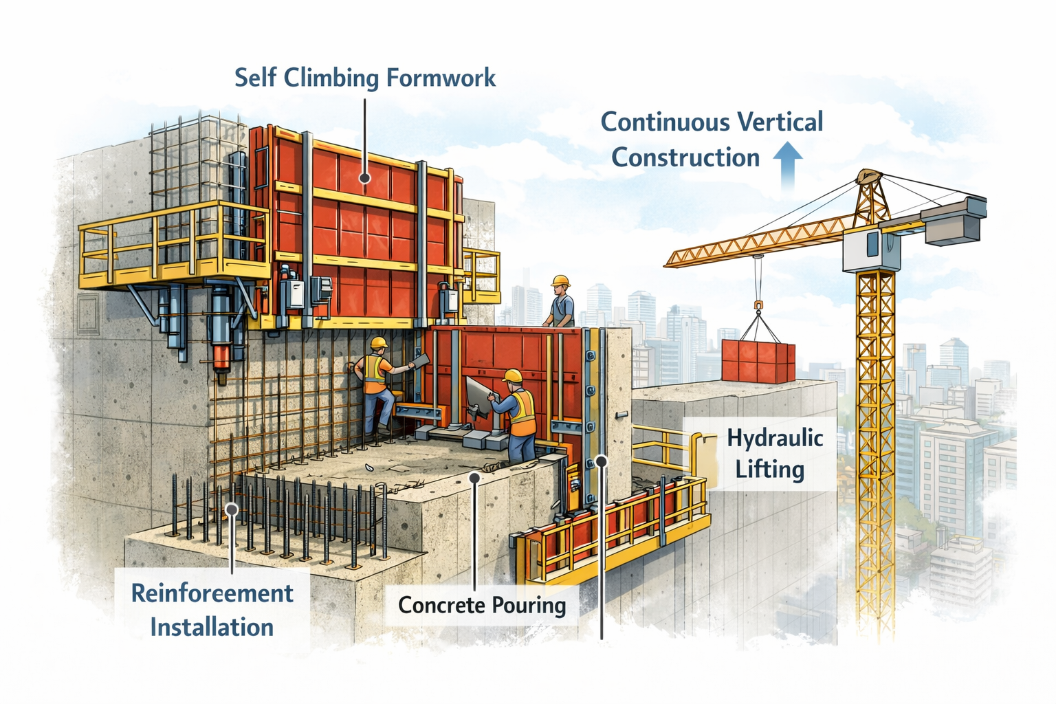 self climbing formwork self climbing formwork